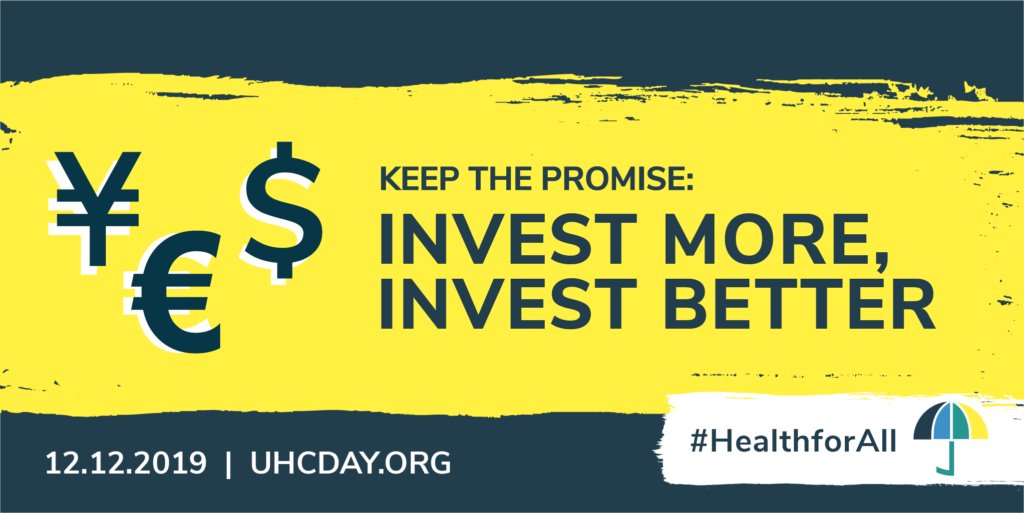 UHC2030's tweet photo. Investing in #HealthforAll means investing in the capacity of policymakers, researchers, practitioners & health workers: the backbones of strong health systems. #KeepthePromise #UHCDay https://t.co/5B5T3sIkPJ