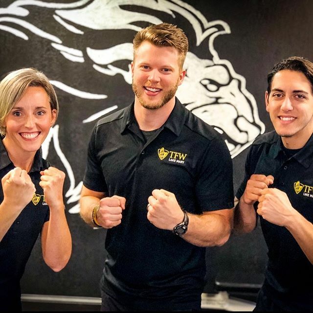 TFWLakeMary's tweet photo. MEET OUR COACHES- Erika, Jesse, and Joey! Thank you for your encouragement pushing us to be the best Warriors we can be! 🔥💥💪
.
.
.
#trainingforwarriorslakemary #tfwlakemary #trainingforwarriors #intotheroar #lakemaryfitness #gym #fitness #fit #bestgy… https://t.co/1JbNU2A7wn https://t.co/ReoOnXwLMt