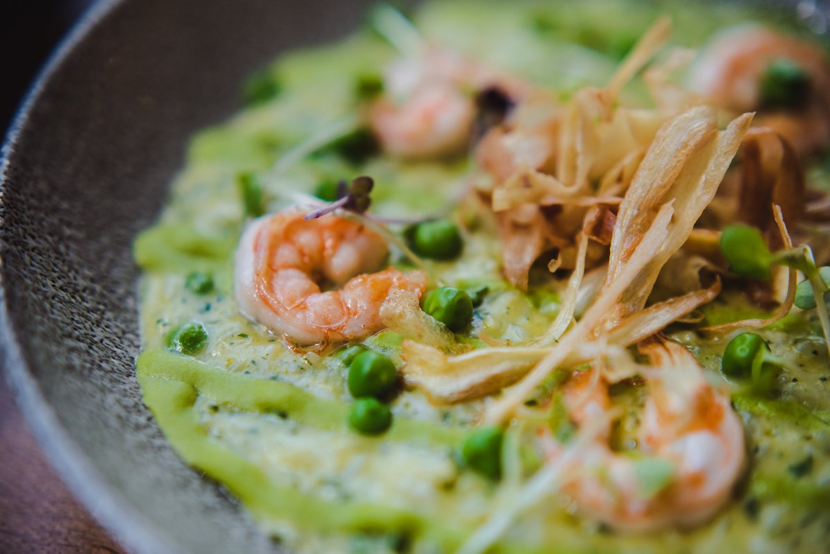TrynRestaurant's tweet photo. An oozy risotto cures everything. Especially when topped with prawns. #DiscoverTryn #DiscoverSteenberg https://t.co/UenkO2PJzb