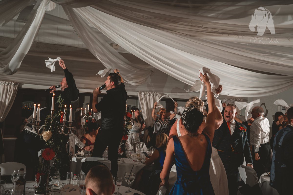 StirkHouse's tweet photo. β€οΈβ€οΈβ€οΈ These photographs from Chelle & Daz's wedding by JPR Shah Photography! Who doesn't love a mid-meal conga?! π #StirkHouse #WeddingsAtStirkHouse #WeddingPhotography #Gisburn #Clitheroe #Lancashire #WeddingGoals #Nature #Bride #Groom https://t.co/ZzV9174NUu https://t.co/GpFhIez46f