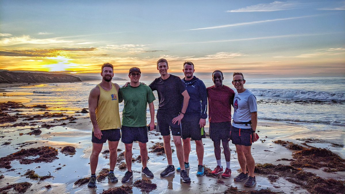 dustint314's tweet photo. Beautiful morning for a workout with the #runningllamas of @LambdaSchool at the #lambdaretreat! https://t.co/iyNnOXXUQI