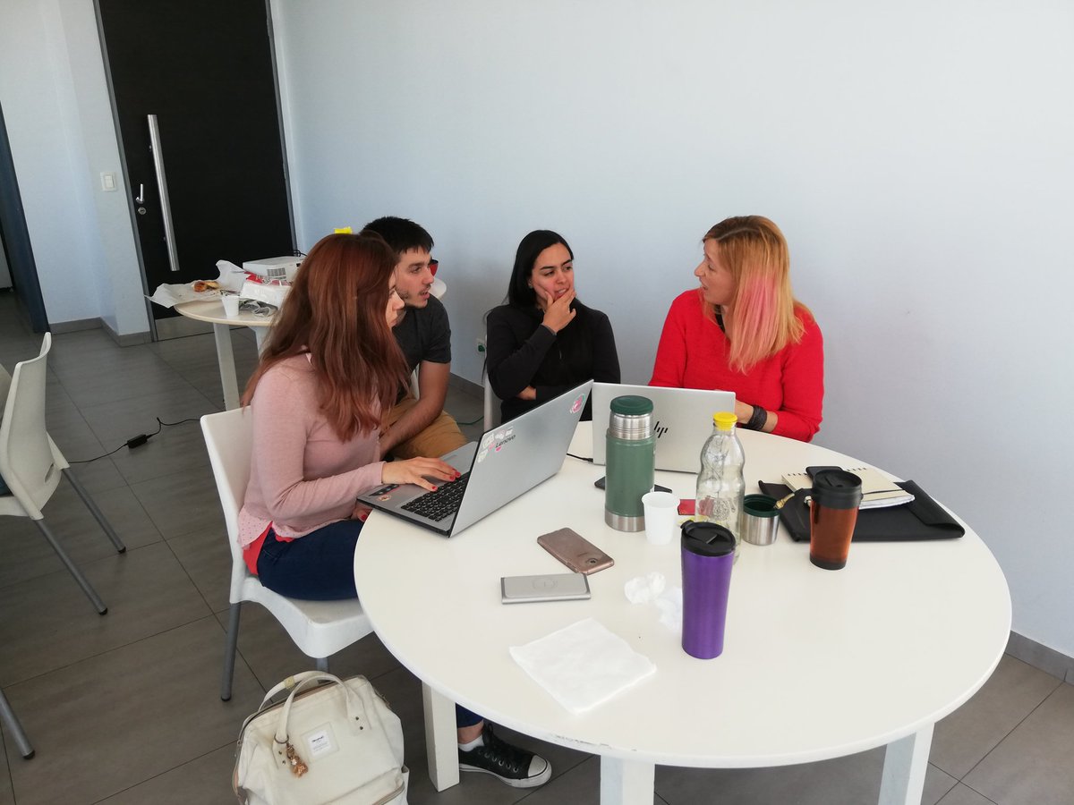 S_Esteban_'s tweet photo. Los cuatro grupos en plena tarea!
#AGISE #NLPatón 
@mana_rt @gastonq_
@frscagnetti @DistintIvox @SLLDeC @agusbriatore @Daiitae @poncemic1 https://t.co/rgbpBALawU