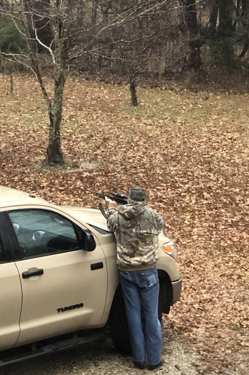 Waking up to coffee and gunshots! Not usually this close to the house... #countrywisdumb #mysissippilife #onlyhuntforpeace