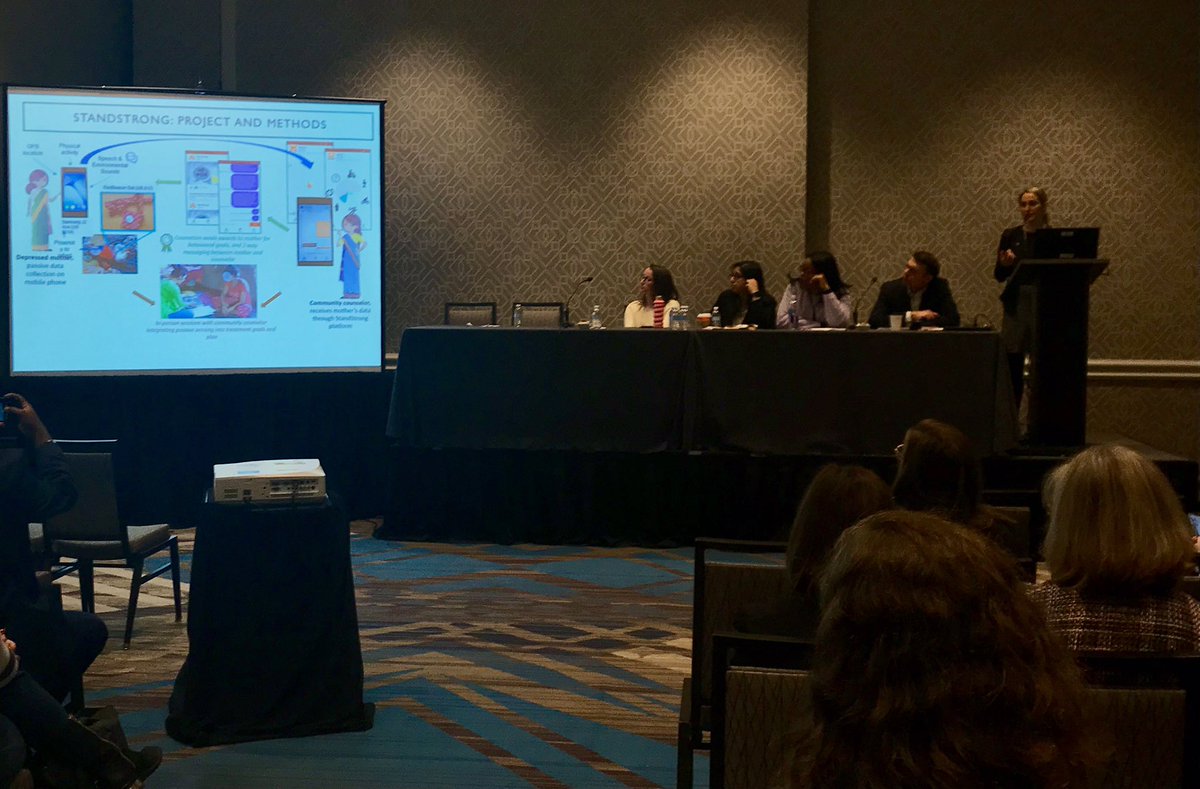AneMartheSSkar's tweet photo. Great session on innovative use of technology to improve global mental health. «We don’t just sit and hope that things will work out; we have a role to play to make that come about.» Chinua Achebe #DIScience2019 #impsci https://t.co/3SzG7hbpDR