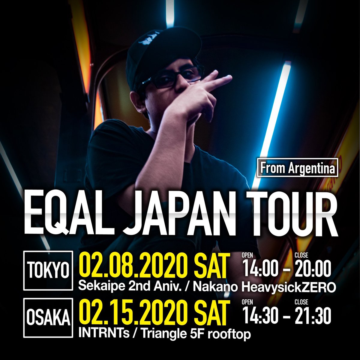 im_eqal's tweet photo. 🇯🇵 EQAL JAPAN TOUR 2020 🇯🇵 https://t.co/TXkGVPDmgE