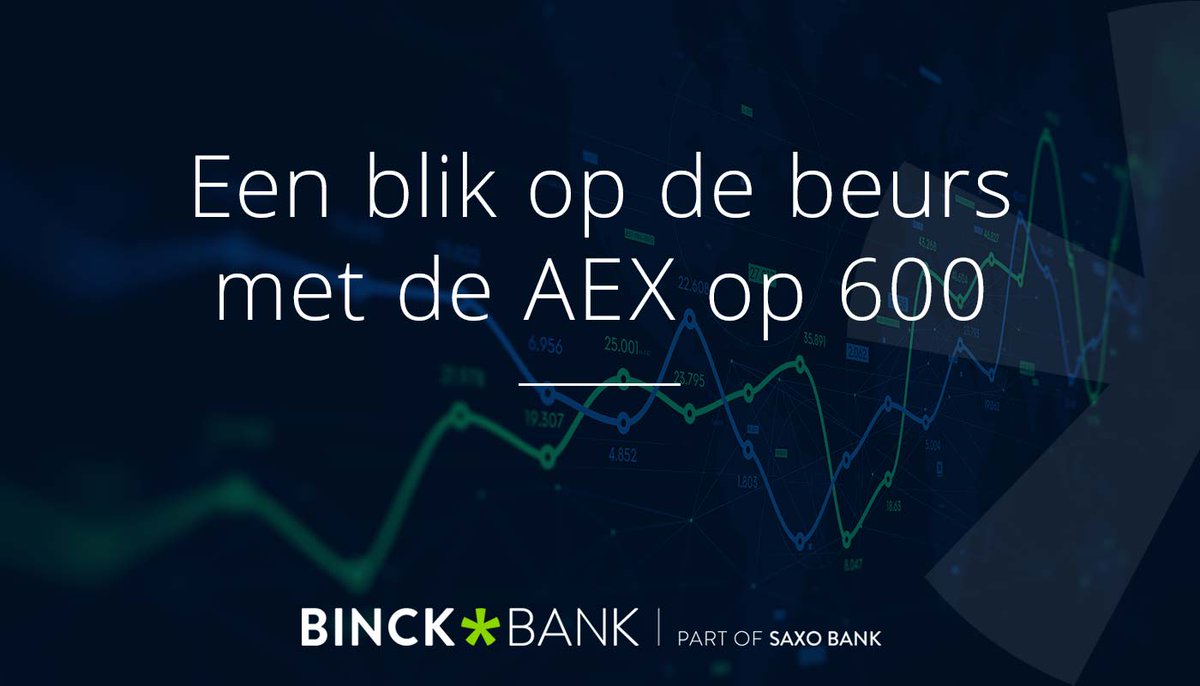 Daar is ie dan. #AEX sluit voor het eerst sinds 2001 boven 600 punten.
Aanleiding voor @Binck_NL en <a href="/saxobank/">Saxo</a> om beleggend Nederland eens goed in kaart te brengen. Lees het hier: binck.nl/kennis/artikel… @euronext_nl
