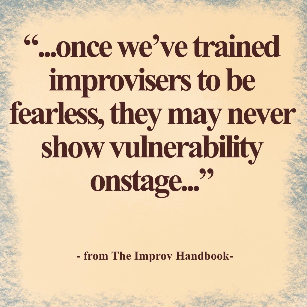 BoostImprov's tweet photo. Wow. 🤯
Yes. 👏
This book is amazing. Thank you @tomsalinsky and @DeborahFW
It’s a stunning piece of work about the art of improv.
👏📕
The Improv Handbook
#ImprovBooks #ImprovComedy https://t.co/5wh0Gv83mS