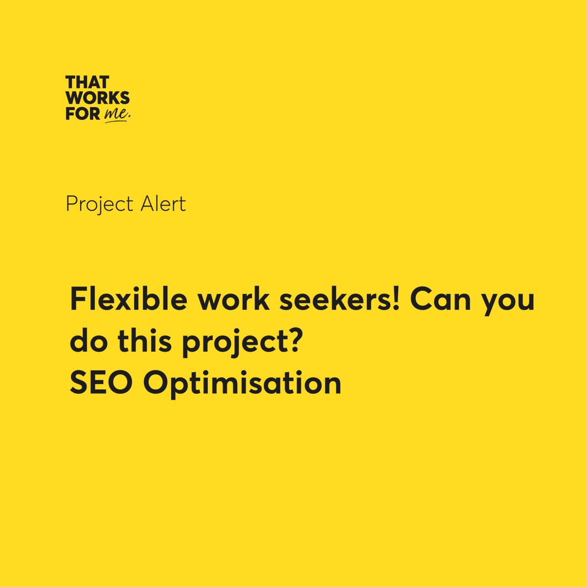 that_worksforme's tweet photo. We have some amazing new roles up on our That Works For Me flexible working platform - do take a look! Link in bio - register with us to apply! https://t.co/Kg8c2I4Pvu
#SEO #Opportunity #JobOpportunity #JobSearch #Job #Hiring #Jobs #Career #Vacancy #WorkFromHome #ThatWorksForMe https://t.co/gaSY2VgBbG