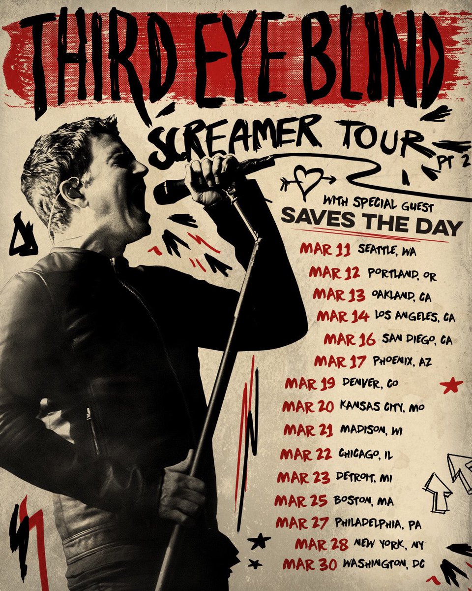 A tour for every season 🖤
SCREAMER in spring