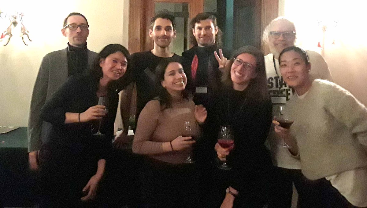 howardbesser's tweet photo. Partial MIAP contingent @NYUMIAP at No Time To Wait #nttw4 conference in Budapest. (Notably missing: Genevieve Havermeyer-King who moderated the first day.) Most MIAP-ers gave Talks. https://t.co/JvSOvYM1Rh