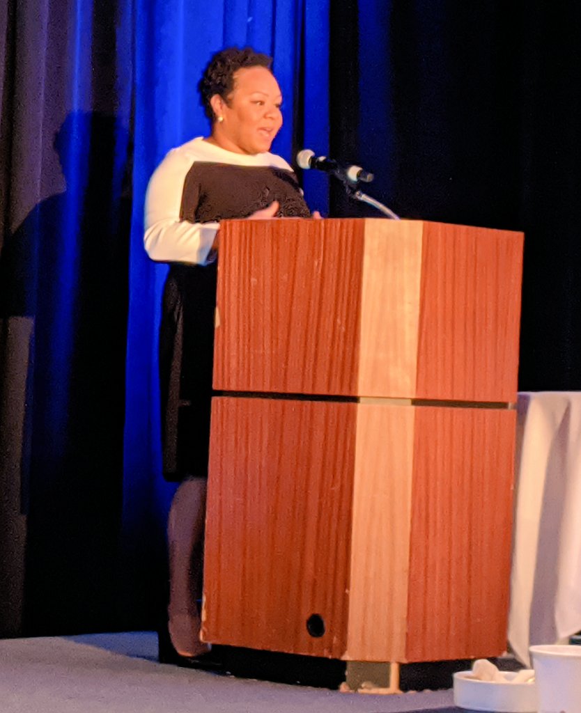 beth4routt's tweet photo. @Yamiche "The state of our Union is chaotic." #HIHC19 https://t.co/MeOcLCyYNc