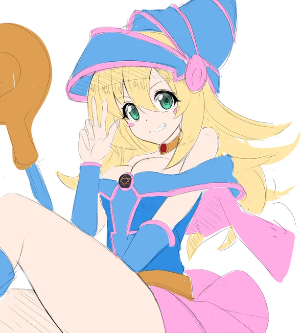 毎日お絵かき793日目 
色を乗せて簡易更新。( ˘ω˘ )
#遊戯王 