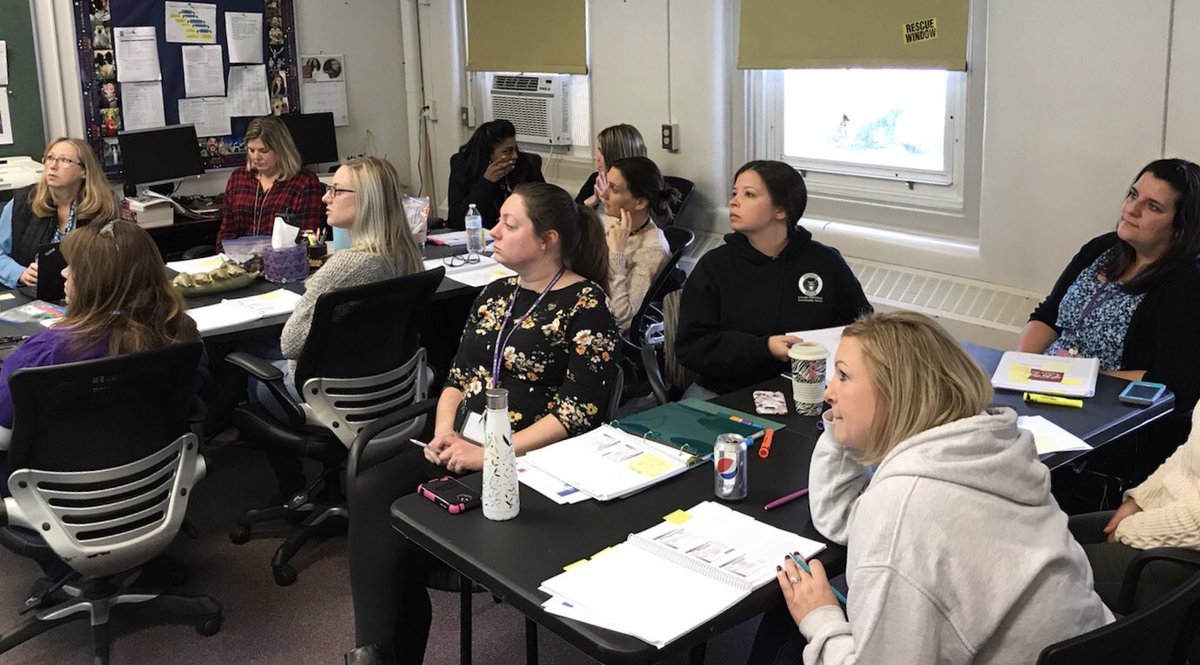 Danielle from the 95% Group lead Lincoln staff in learning how to maximize an evidence-based, phonological awareness intervention #scienceofreading #95percentgroup