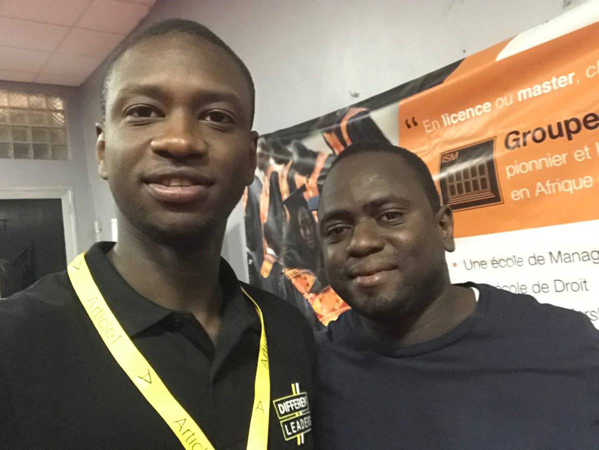 papegahnba's tweet photo. Un plaisir toujours de retrouver le petit frère @abdujop de Polaris Asso qui travaille sur la promotion de l'engagement citoyen à travers le numérique.
Keep the good job #Changemakers #JMEC2019 #Dakar https://t.co/51PwQOUIBQ