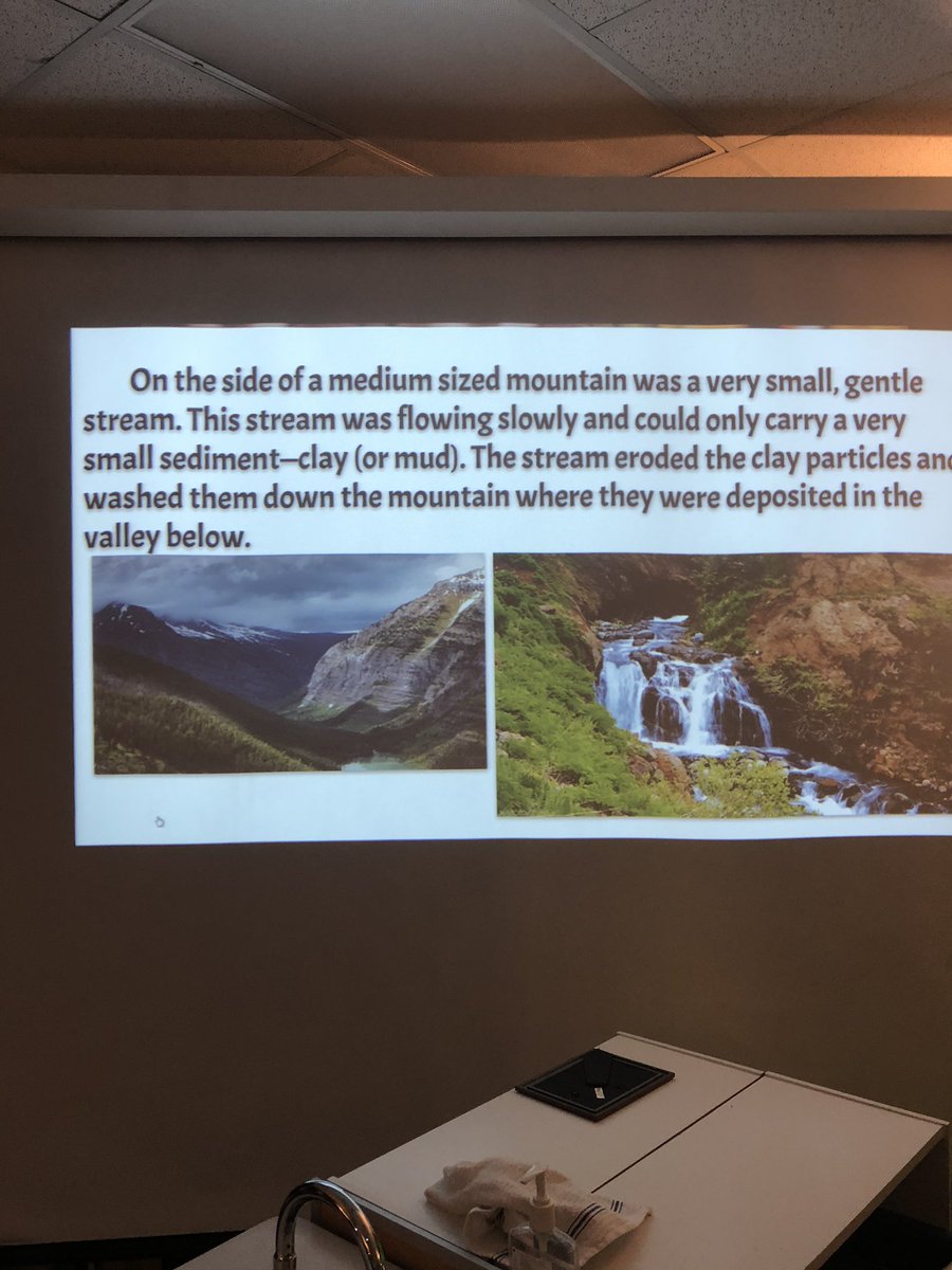 MrsVolschenk's tweet photo. How do sedimentary rocks form? Read Aloud with interactive building makes all the ideas connect! @MREmrStapleton @ErikaGSilva https://t.co/buRQXGrcDY
