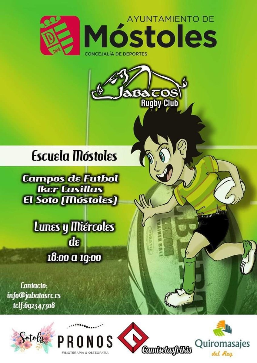 Hay deportes en Móstoles que necesitan apoyo.
Comercio de Móstoles está con ellos. Llama, pregunta y apúntate.