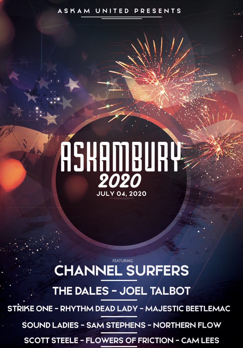 And here is our fantastic line up! ☀️🎵🎧🇺🇸