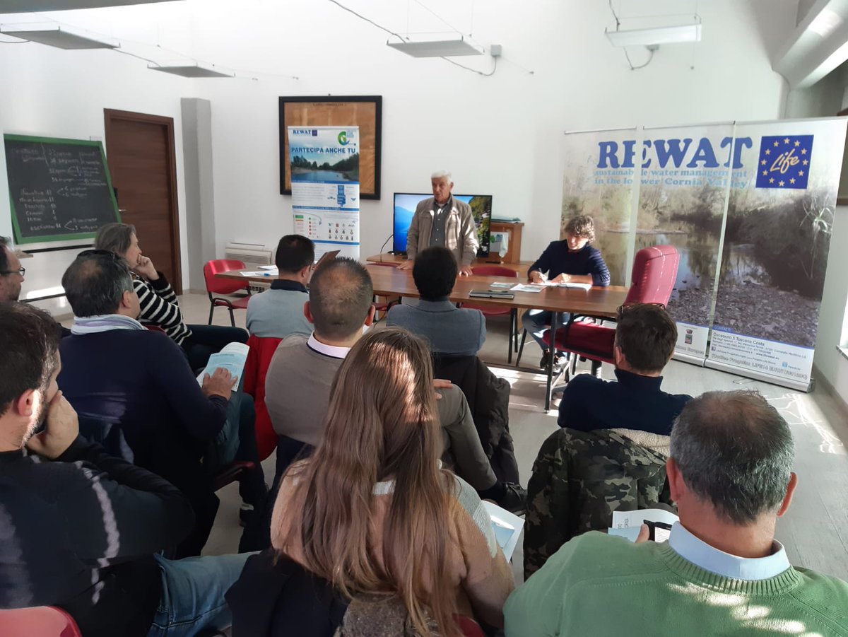 Progetto Life REWAT tweet media