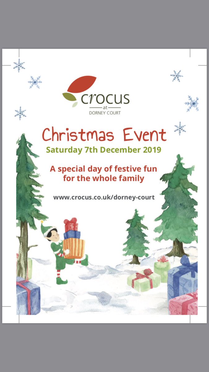 Crocus at Dorney Court tweet media