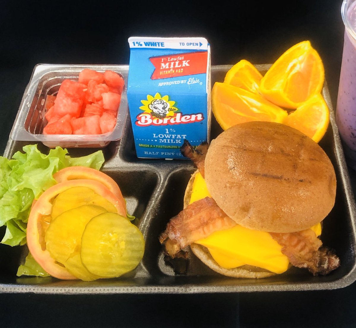 ChefJosephD's tweet photo. @SeguinISD Today we are grilling up some of our favorite gourmet bacon cheese burgers @JimBarnesMS So come by and try our  first time ever “Bacon Cheese Burger Pizza “ It is delicious @DrMattGutierrez @ChefJosephD #ourschoolfoodrocks https://t.co/zwKjwZFXtK