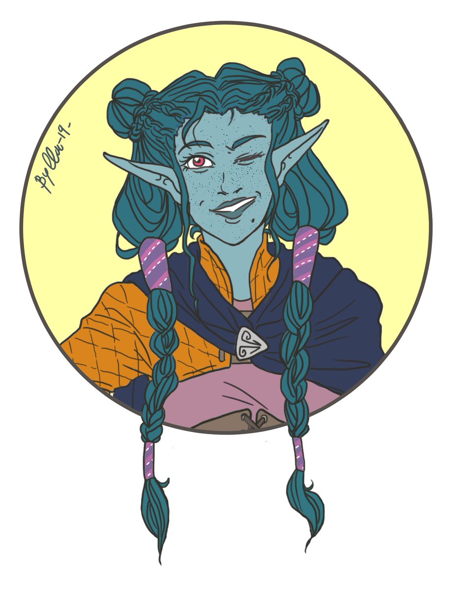 WaywardBeat's tweet photo. New Party, New Adventure! I made a set of icons for my friends new characters for the new camp! 
#dnd #dndoc #dndcamp #dnd5e #dndcommissions #dndicons #dndart https://t.co/reE5749wdc