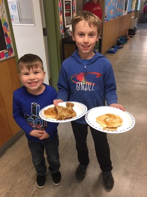 sd68bc's tweet photo. Pancake breaky at Forest Park a big success - kudos to organizers for this festive #community event! https://t.co/zM4JivUjcd
