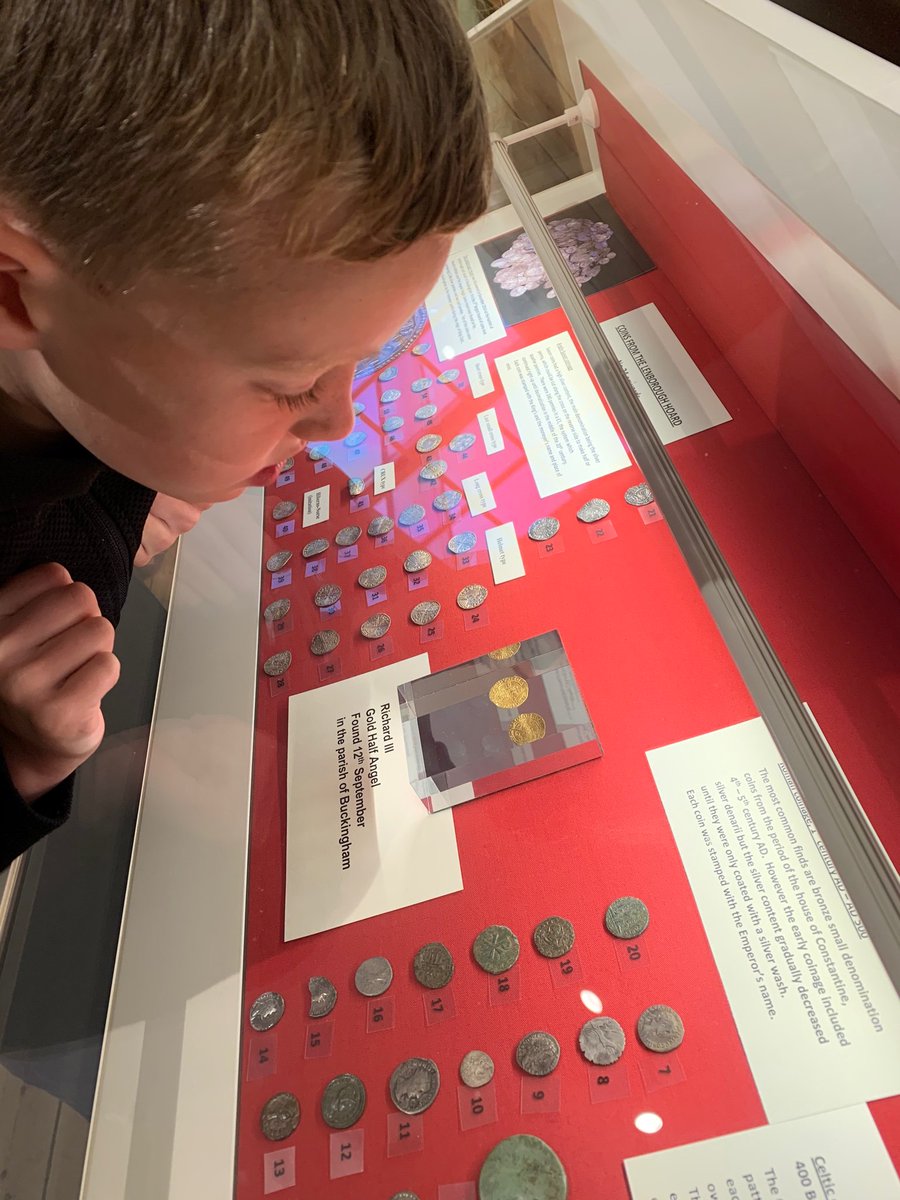 Thanks to the incredible support of people locally and internationally, and art funding bodies and historical societies,  this extremely rare Richard III Half-Angel gold coin will stay in Buckingham (where it was found), at <a href="/OfficialOldGaol/">Buckingham Old Gaol</a> Museum.