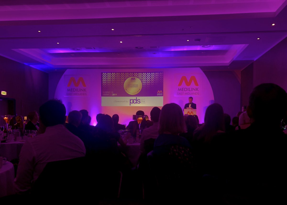 Fabulous evening at the @MedilinkEM awards so many incredible innovators in one room. Congrats to everyone shortlisted and who won too!