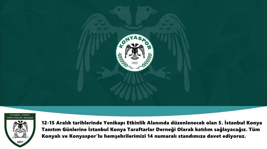 Organizasyon Duyurusu! <a href="/Konsiad/">Konyalı İşadamları</a>