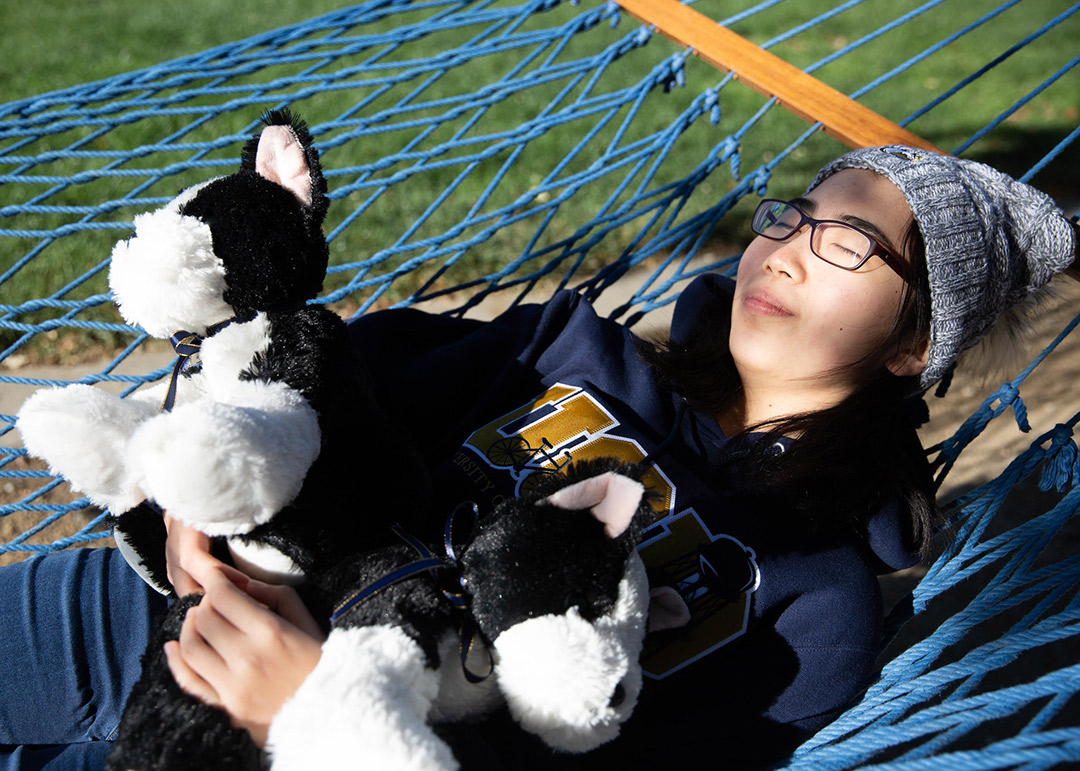 Wake up! It's #AggiePrideFriday AND our holiday sale! ❄️ We're taking 25% off* all across the store! Plus, get a free French bulldog plush when you spend $75 or more. 🐶 #GoAgs #UCDavis *Some restrictions apply. See store for details.