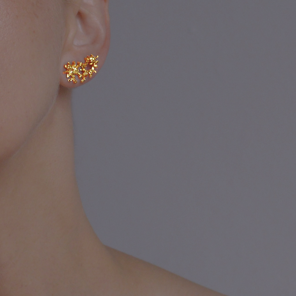 Gold Stardust for your ears... annikaburman.com/collections/ga… #jewellery #jewelry #gold #oro #or #guld #stardust #handmade #slowfashion #gifts #madeinlondon #London #southbank #waterloo #southwark #FridayFeeling #Friday #fashion #design #designer #style #accessories #oxo #weekendvibes