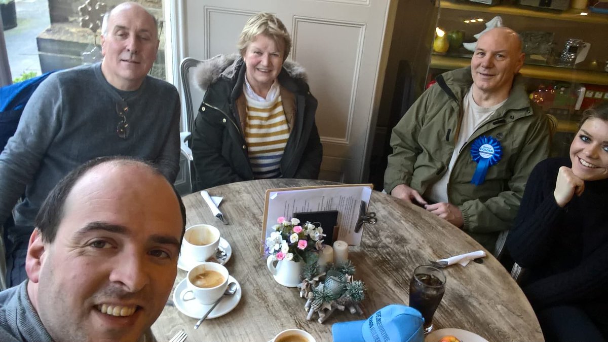RicHolden's tweet photo. Coffee post great morning canvassing in #shotleybridge & #bridgehill
Message from the doorstep
1) Stop Corbyn
2) #GetBrexitDone
3) “It’s the first time anyone from any party has knocked on our door” - people are fed up of being taken for granted by #UKLabour
#VoteConservative https://t.co/e2Xm0Ogu5z