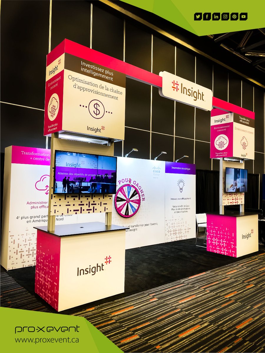 Pro-X Event (@proxevent) on Twitter photo Check out our latest activation! <a href="/InsightEnt/">Insight Enterprises</a> #tradeshow #events #Montreal proxevent.ca Check out our latest activation! <a href="/InsightEnt/">Insight Enterprises</a> #tradeshow #events #Montreal proxevent.ca