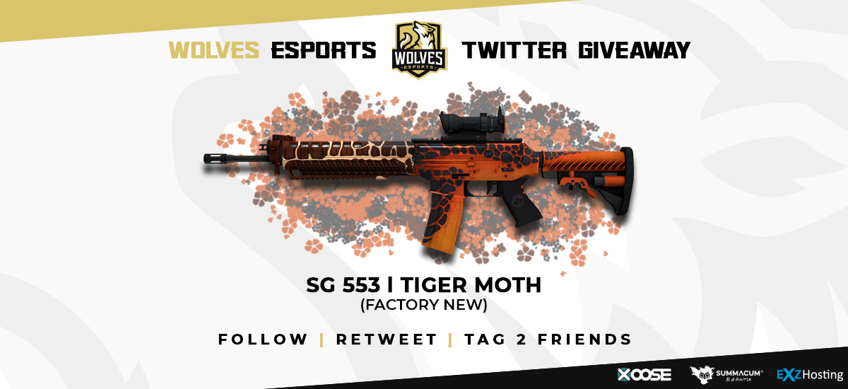 Christmas season + Saint Nicholas Day = #giveaway 
We're ready for another #CSGOgiveaway, are you?

The #CSGO skin we give away this time?

SG 553 | Tiger Moth (Factory New)

Rules:
- Follow us!
- Retweet!
- Tag 2 friends!

Giveaway ends on December 10th, 18:00 CET

#KeepHowling
