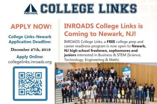 INROADS_MidA's tweet photo. Great @INROADS opportunity for high school students in Newark, NJ. DM us or apply at the link below if interested. #diversity #inclusion #blackexcellence #latinxexcellence https://t.co/0nQ0EGm4uA