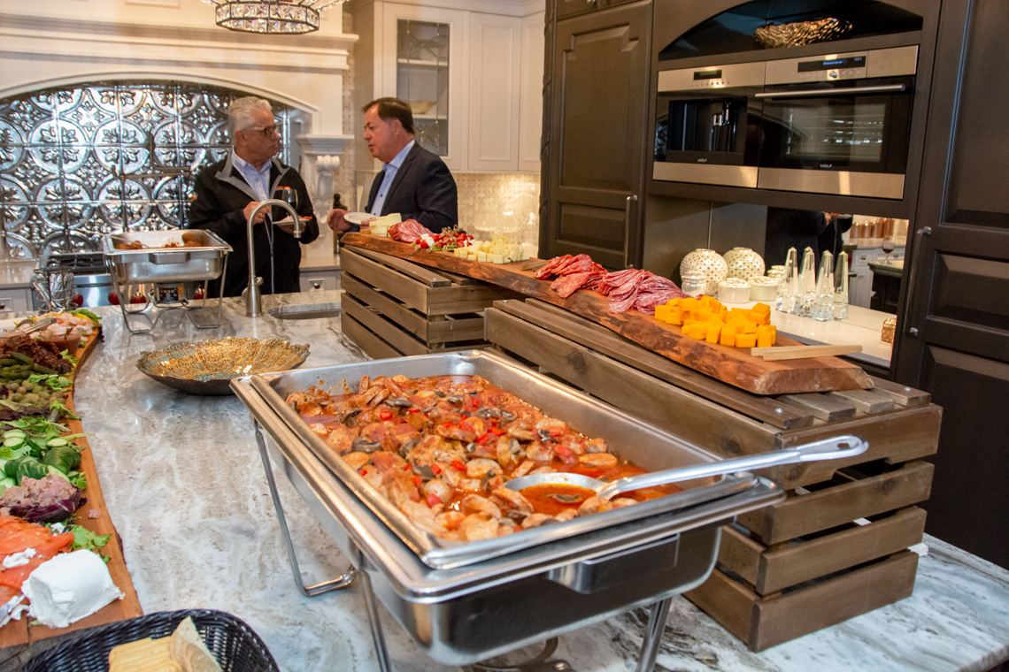 prestonhardware's tweet photo. The #DesignNight was catered by the team at @SalaSanMarcoHal | The food was...mouth watering! Just take a look 😍 https://t.co/xHeq4XwHlR