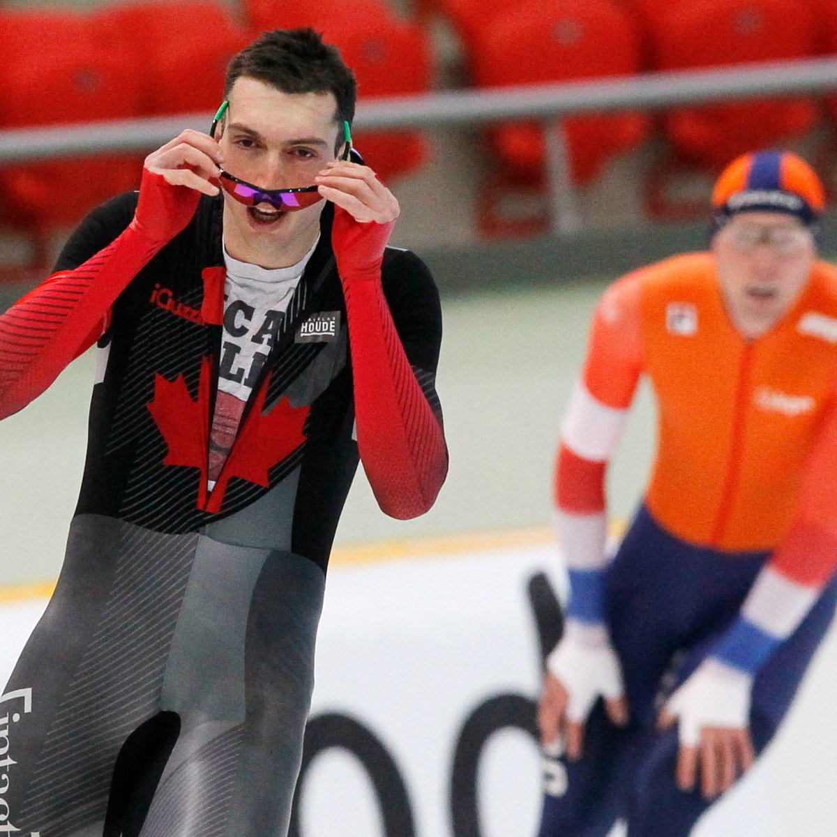 #TeamCanada 🇨🇦 skated to a women's 5000m double podium at the #SpeedSkating World Cup in Nur-Sultan, 🇰🇿

🥇 Ivanie Blondin 
🥉 Isabelle Weidemann 

Alex Boisvert-Lacroix also won 500m 🥉👏 

Details 👉bit.ly/369aVOj