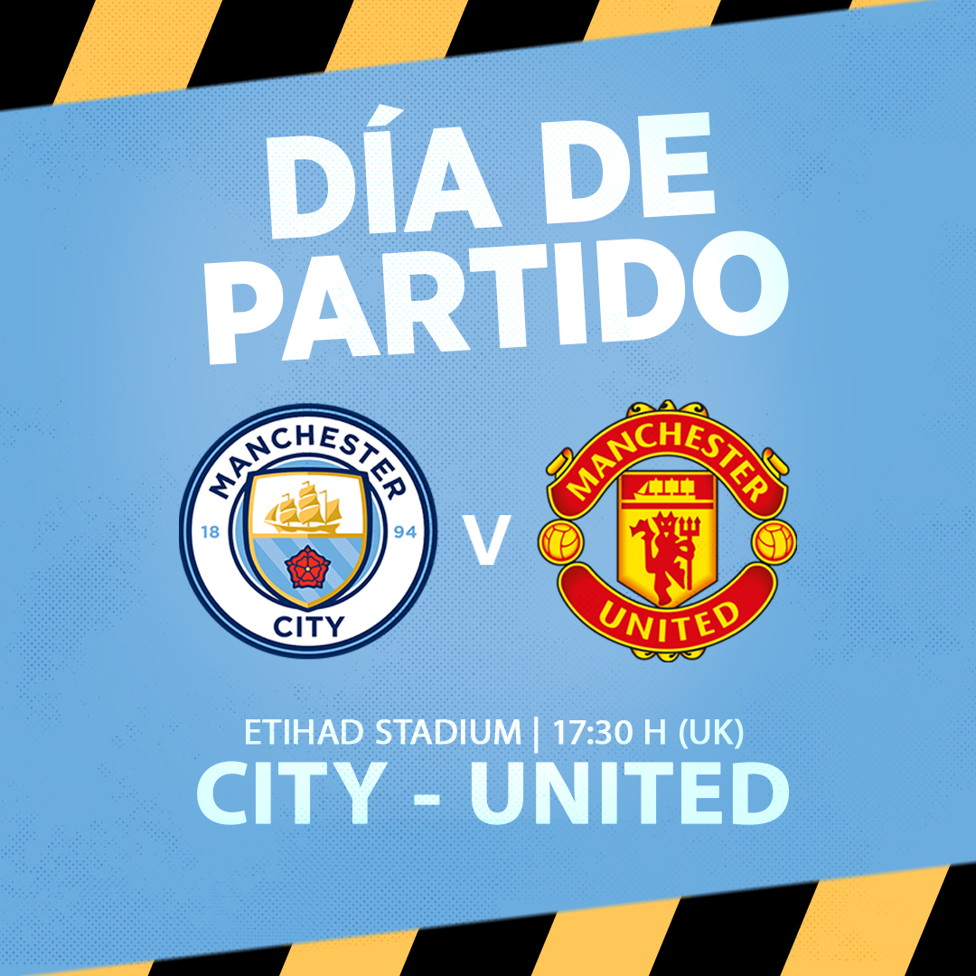 Hoy. Hay. Derbi.

⚽ <a href="/ManUtd_Es/">Manchester United</a>
⏱ 17:30 🇬🇧
📍 Old Trafford
🏆 <a href="/premierleague/">Premier League</a>
📺 bit.ly/2rZiloC

🔵 #ElderbideManchester 🔴