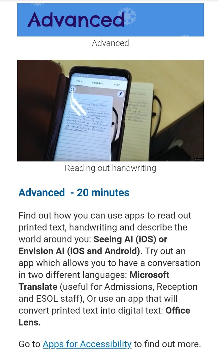 pj2000's tweet image. While I was at Microsoft, @MKCollege had a "Digital Friday" - theme accessibility and inclusion.