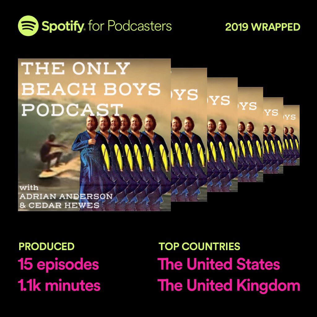 beachboyspod's tweet photo. Thank you Spotify Listeners. Keep listening pls https://t.co/KuzGynZRXD
