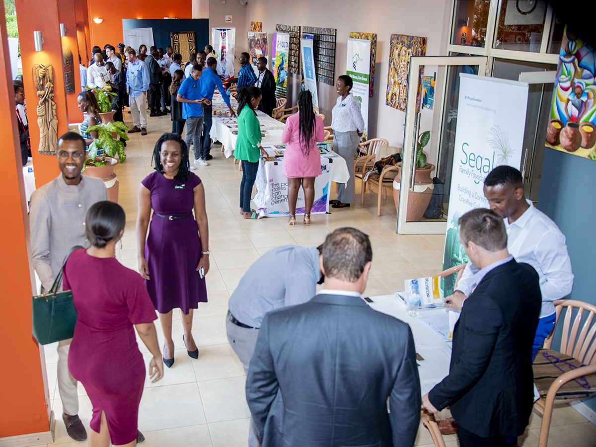 SegalFoundation's tweet photo. #FlashbackFriday to the #SIIExpo in #Kigali...featuring the innovative ideas of local innovators &amp; champions who graduated from @siirwanda! #SFFrockstars 

@actsofgratitude @GenerationRise_ @MyGreenHomeRw @RwandaRDI @dukataze @tantinerw @voltairrigation https://t.co/KlwoO4IkoW