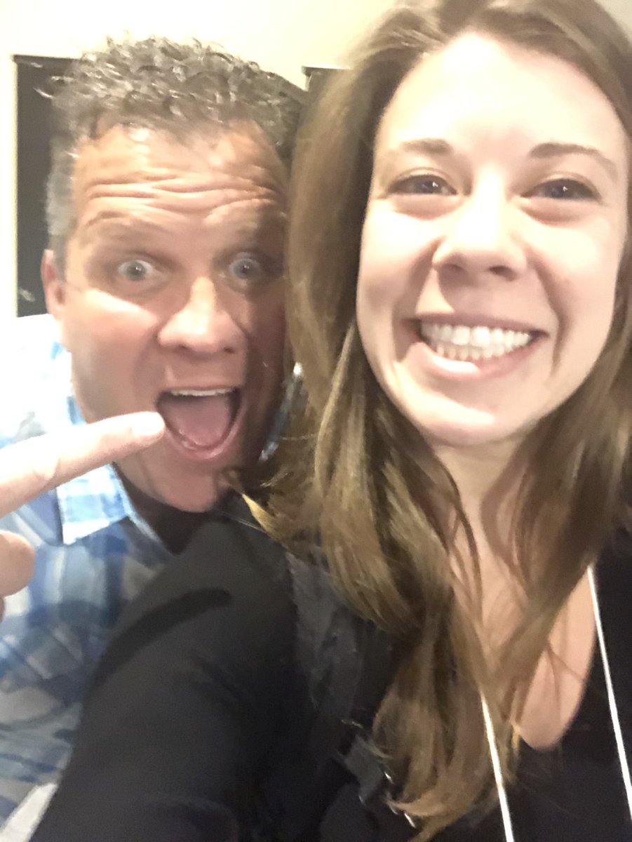 ethomps511's tweet photo. The world of education always comes full circle. So fun to reconnect with my middle school AP and other former teachers at #MMSA19 https://t.co/0JvqamSd0H