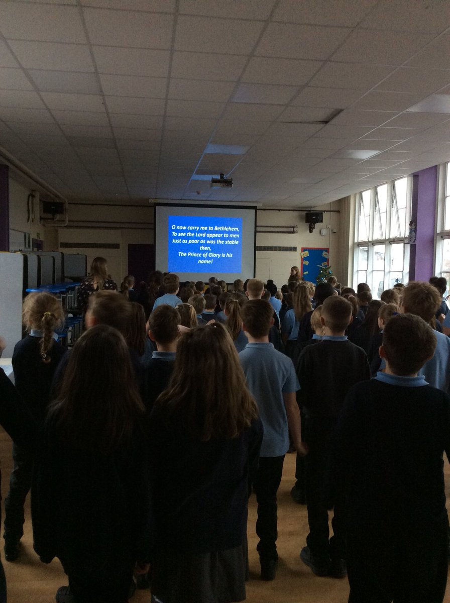 This afternoon, EYFS/KS1 and KS2 practised Christmas carols ready for their concerts. The whole academy sounded beautiful!  #AETAcademies