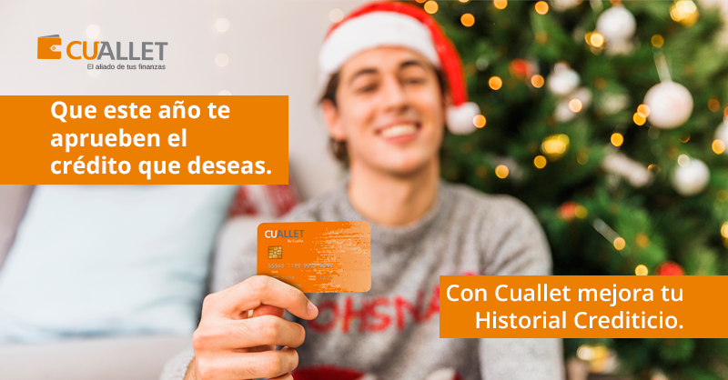 Que este año te apruebe en crédito que deseas con Cuallet mejora tu Historial Crediticio.😉🙏
#ElAliadoEnTusFinanzas