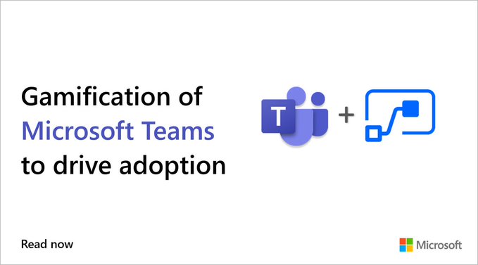 Need users to get excited about #MicrosoftTeams in the #Government cloud? Find out how you can use gamification to drive adoption: msft.it/6018TVEOk