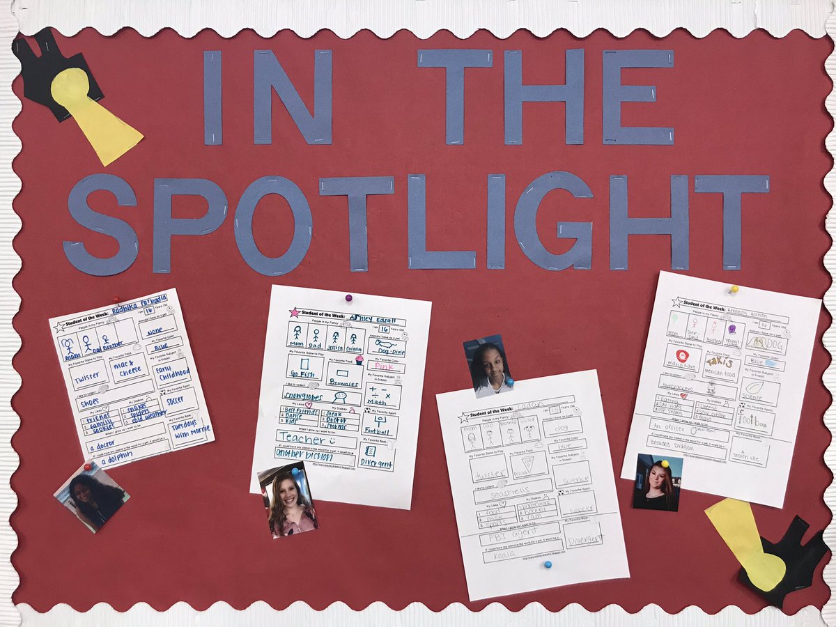 FhsLittleEagles's tweet photo. AJ has been 🌟Star of the Week🌟 this week, so his high school teachers are 🌟In the Spotlight!🌟 #EarlyChildhoodEducation #ECE #FACS #lcpscte19 https://t.co/knFba2pZTk