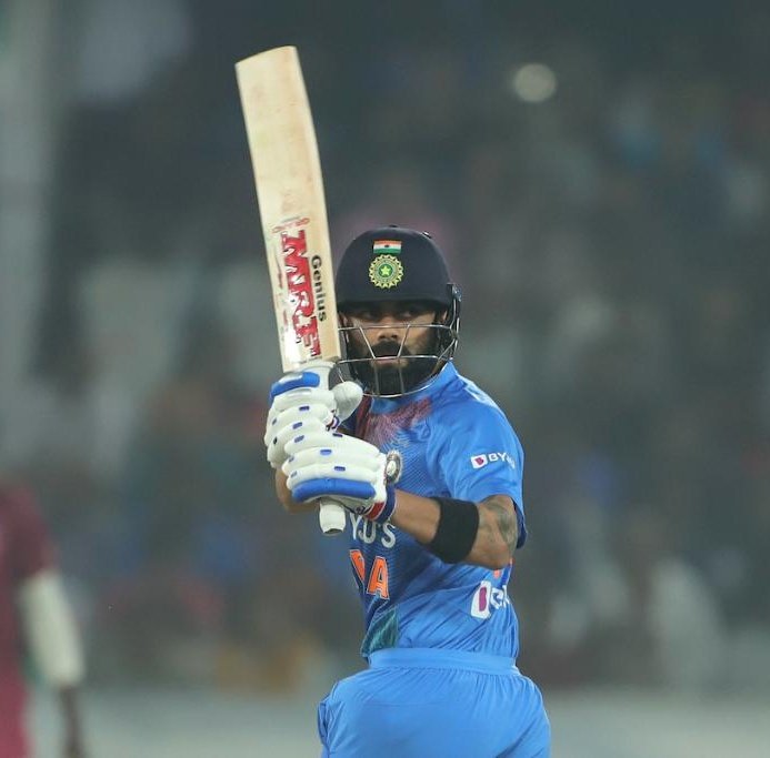 Sanatan_Voice's tweet photo. They Fired some good shots in Hyderabad today. 
 #INDvsWI 
  #ViratKohli 
  #HyderabadEncounter https://t.co/F2HCtX2WfM