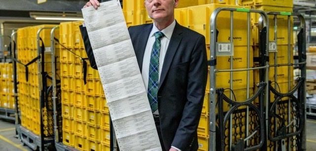 Can anyone spot the subtle difference between the Uk ballot (4 choices) vs the last German vote (one metre)?