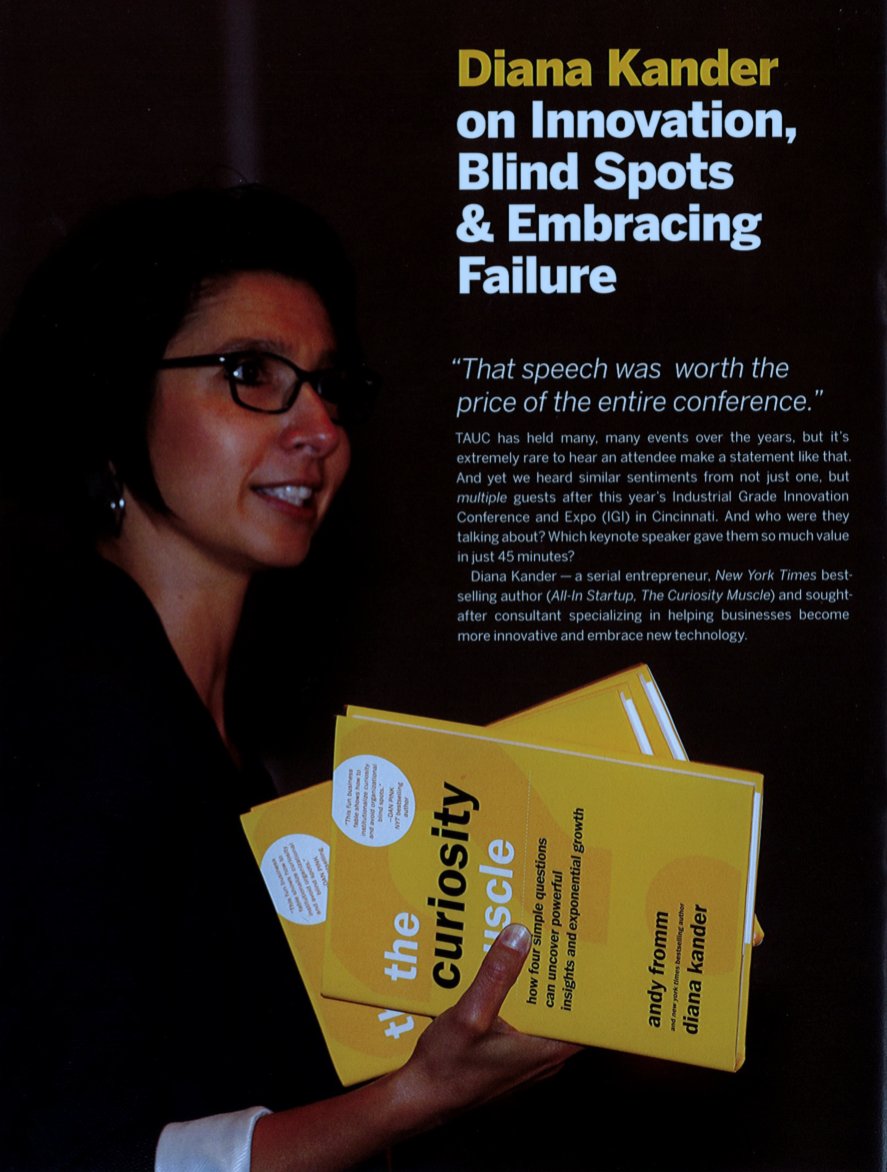 sarah_whitten's tweet photo. BIG kudos to @dianakander!! On the cover of @TAUCbuilt's Construction User magazine for keynoting their event. Attendee stated, "That speech was worth the price of the entire conference." #Innovation #KeynoteSpeaker #ValueDriver #StandingOvation https://t.co/ndU8mneAhG