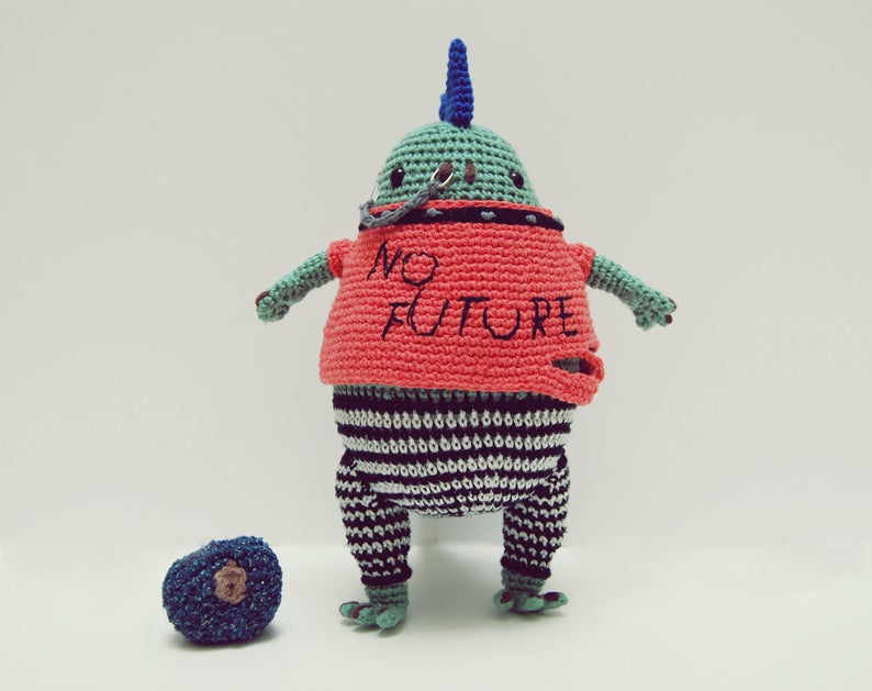 knithacker's tweet photo. Designer Spotlight: De Estraperlo's Crochet Toys For Childish Grown-Ups, They're Great Amigurumi Fun! 👉 https://t.co/lWqdsSD4DG #crochet #amigurumi #handmade #diy #DeEstraperlo #giftideas https://t.co/wrUrpcKgZG